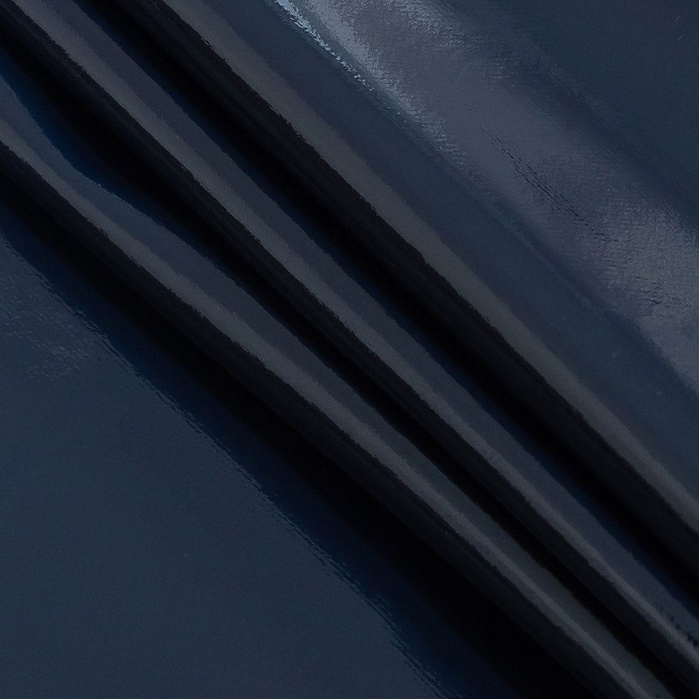 Lightweight Faux Patent Leather - Navy - Fortaleza Collection - Joann Fabrics