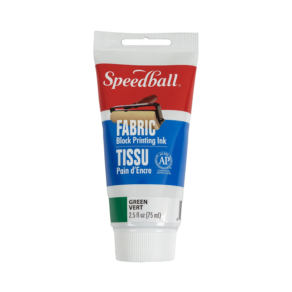 Speedball Green Fabric Block Printing Ink - 2.5 fl oz - Joann Fabrics