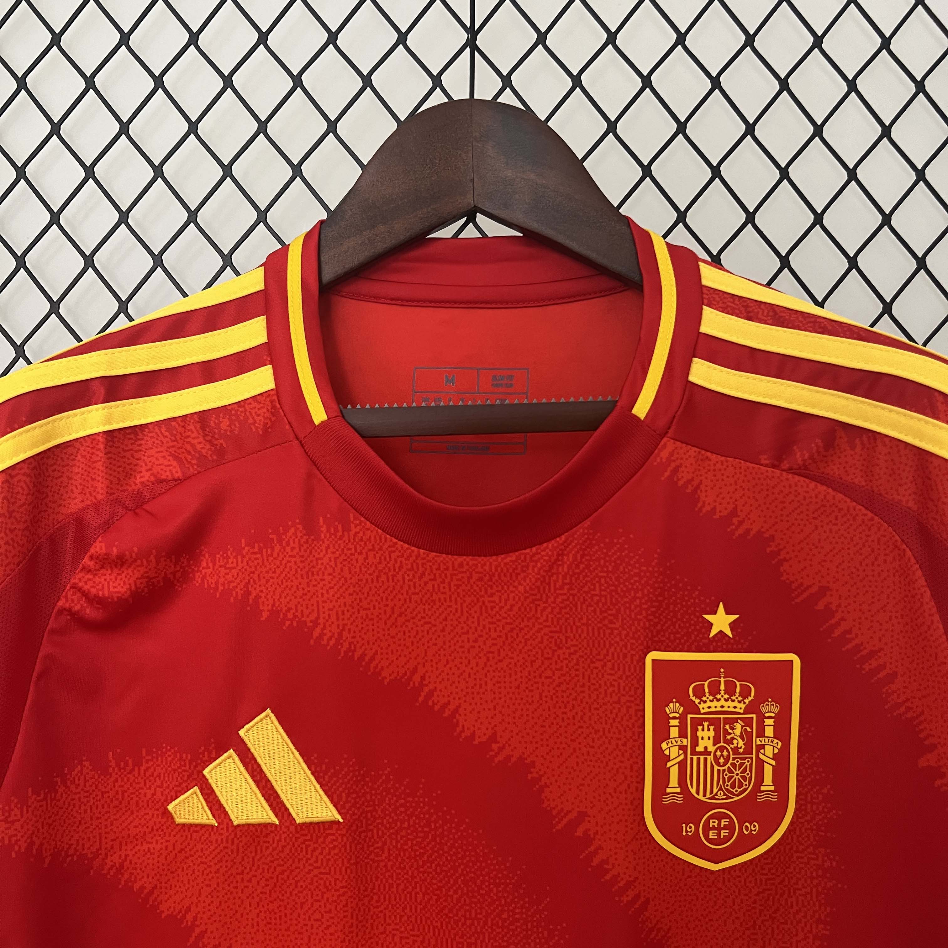 2024 Spain Home Football Shirt 1:1 Thai Quality