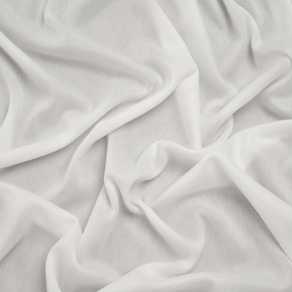 Polyester Pongee Knit Lining - White - Luca Collection - Joann Fabrics