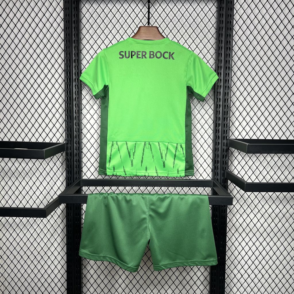 2024/2025 Sporting Lisbon Third Away Football Jersey Shirt 1:1 Thai Quality Kids Size