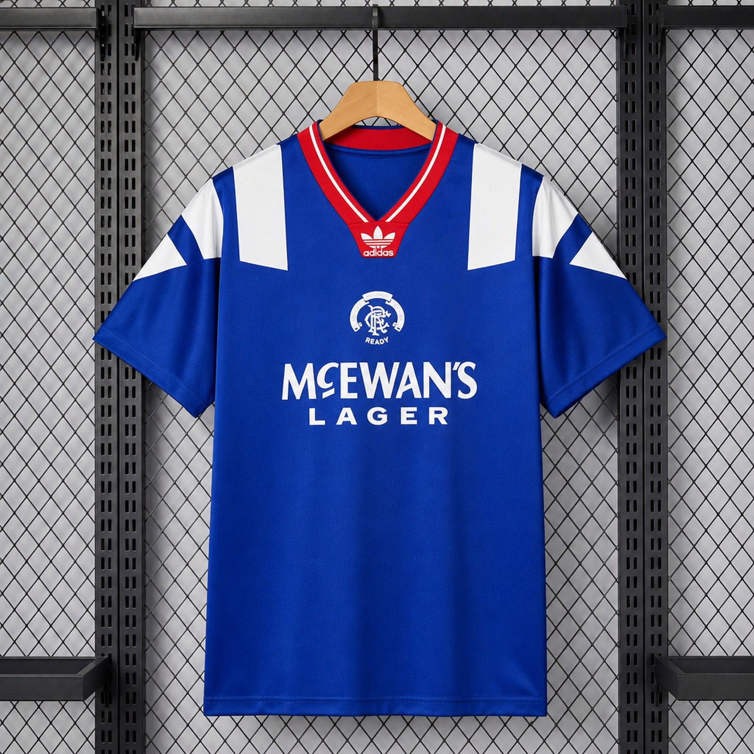 Retro Glasgow Rangers 1992-93 Home Jersey - UnitedFutballJersey