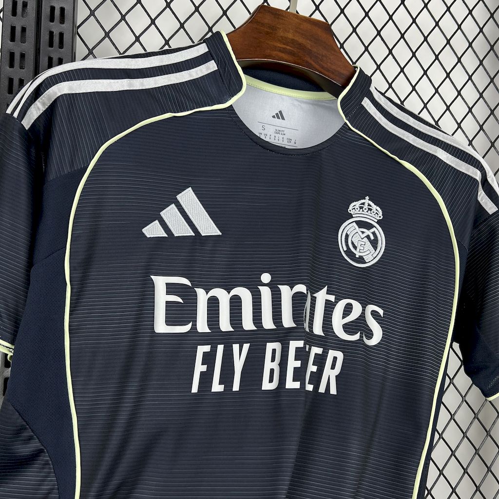 2025/2026 Real Madrid Away Football Jersey 1:1 Thai Quality