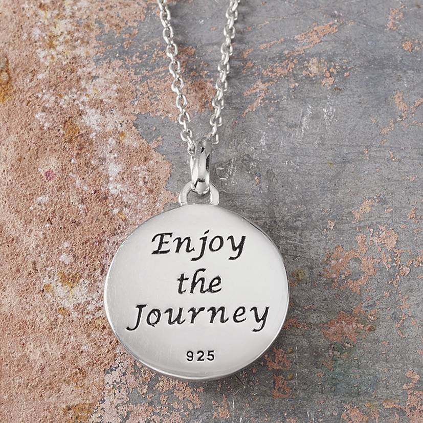 Sterling Compass Necklace - Northstyle Catalog