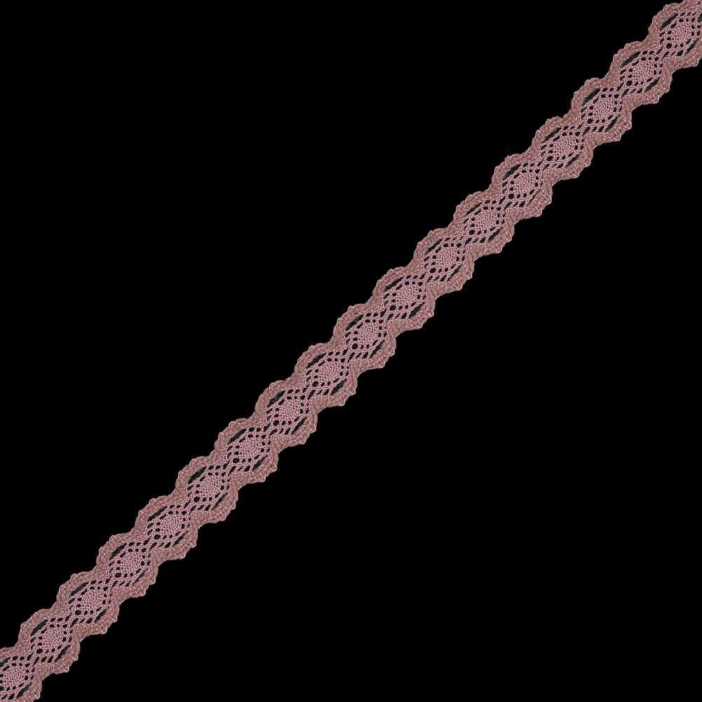 Dusty Rose European Crochet Trim - 0.875