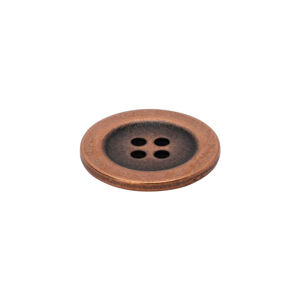 Metal 4-Hole Button - 32L/20mm - Copper - Joann Fabrics