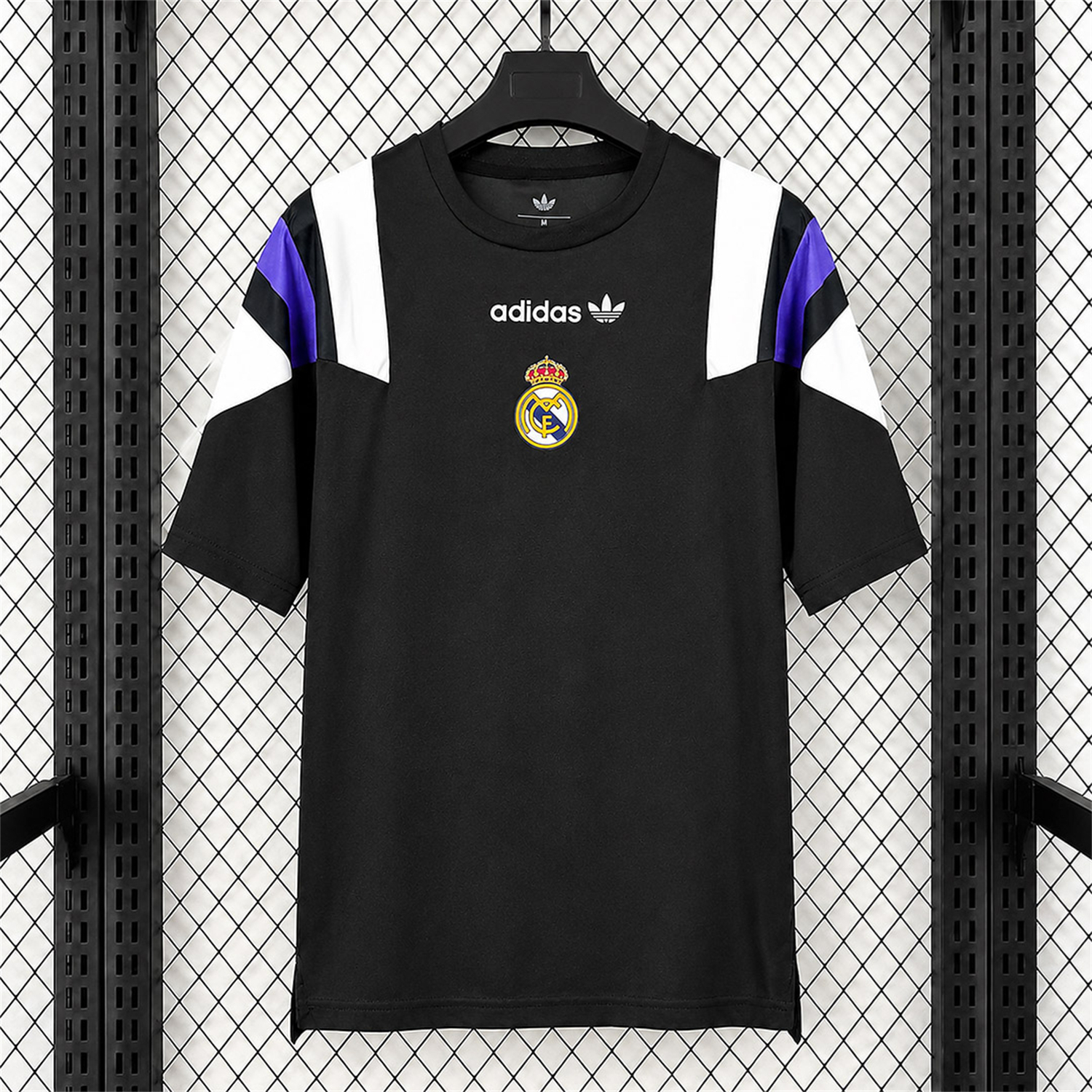 Real Madrid 26-27 x EQT Cotton Black Special Jersey - Fans Version - UnitedFutballJersey