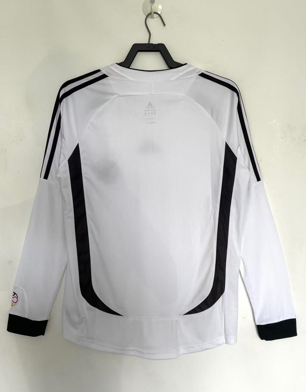 2006 Retro Long Sleeve Germany Home Soccer Jersey 1:1 Thai Quality