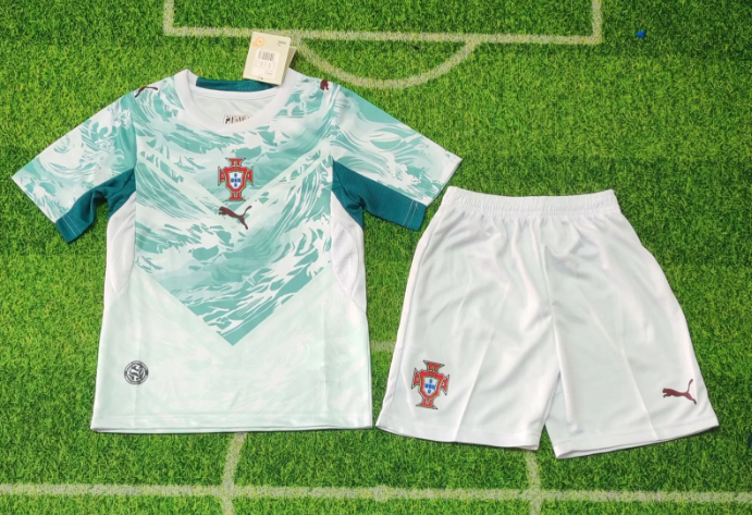 2026 Portugal Away Football Jersey 1:1 Thai Quality Kids Size