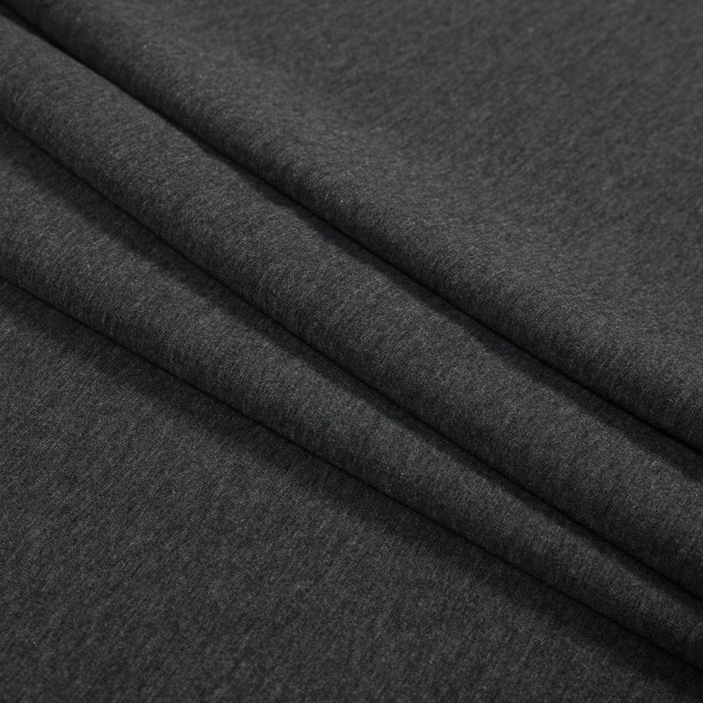 Bamboo Stretch French Terry - Charcoal - Emei Collection - Joann Fabrics