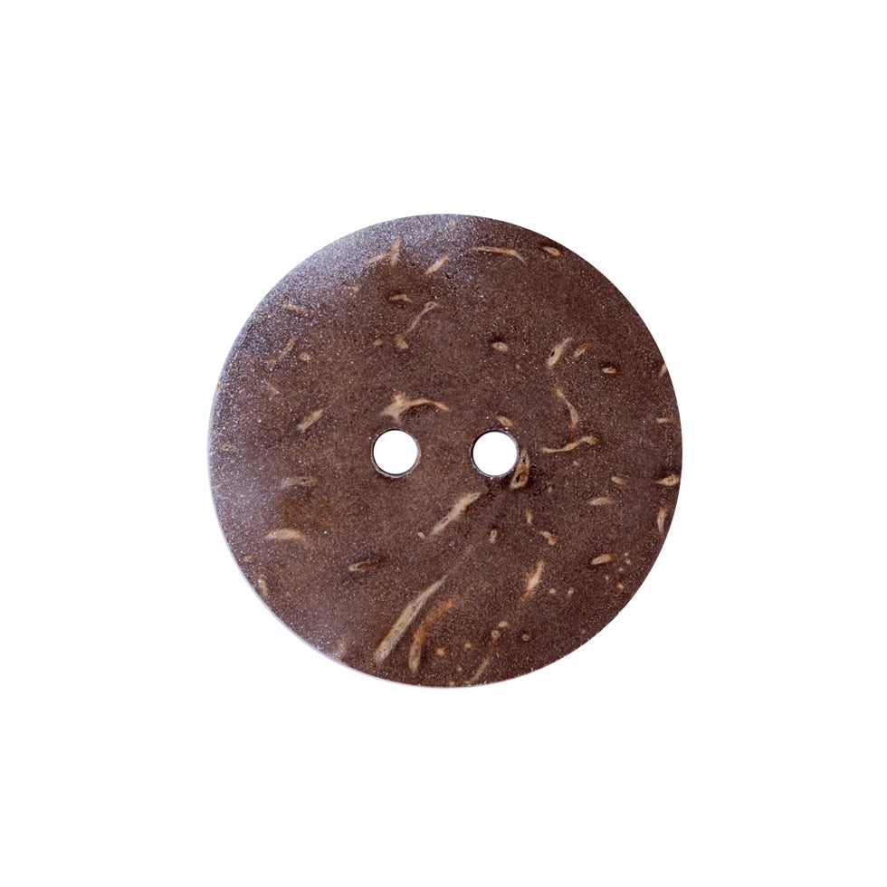 Italian Red, Orange and White Coconut Button - 36L/23mm - Joann Fabrics