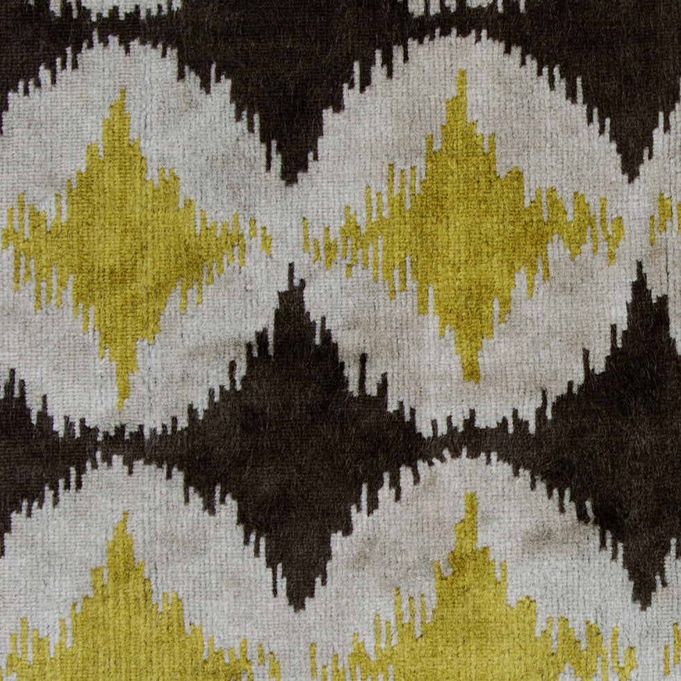 Green Ikat Velvet - Joann Fabrics
