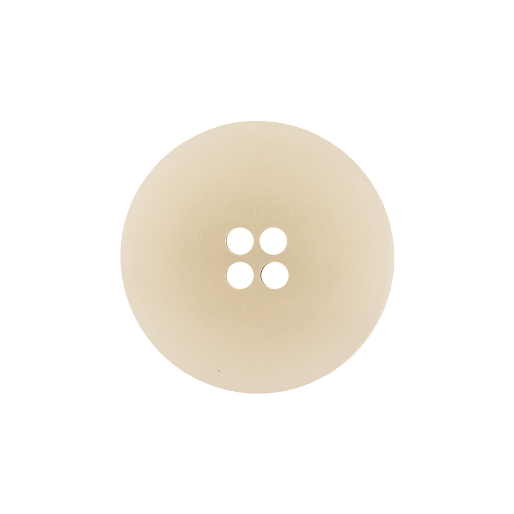 Italian Bone White, Brown and White Striated 4-Hole Plastic Button - 36L/23mm - Joann Fabrics