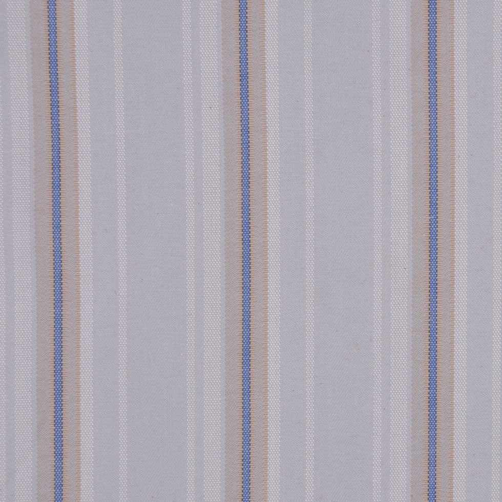 Italian Pale Gray Striped Cotton Suiting - Joann Fabrics