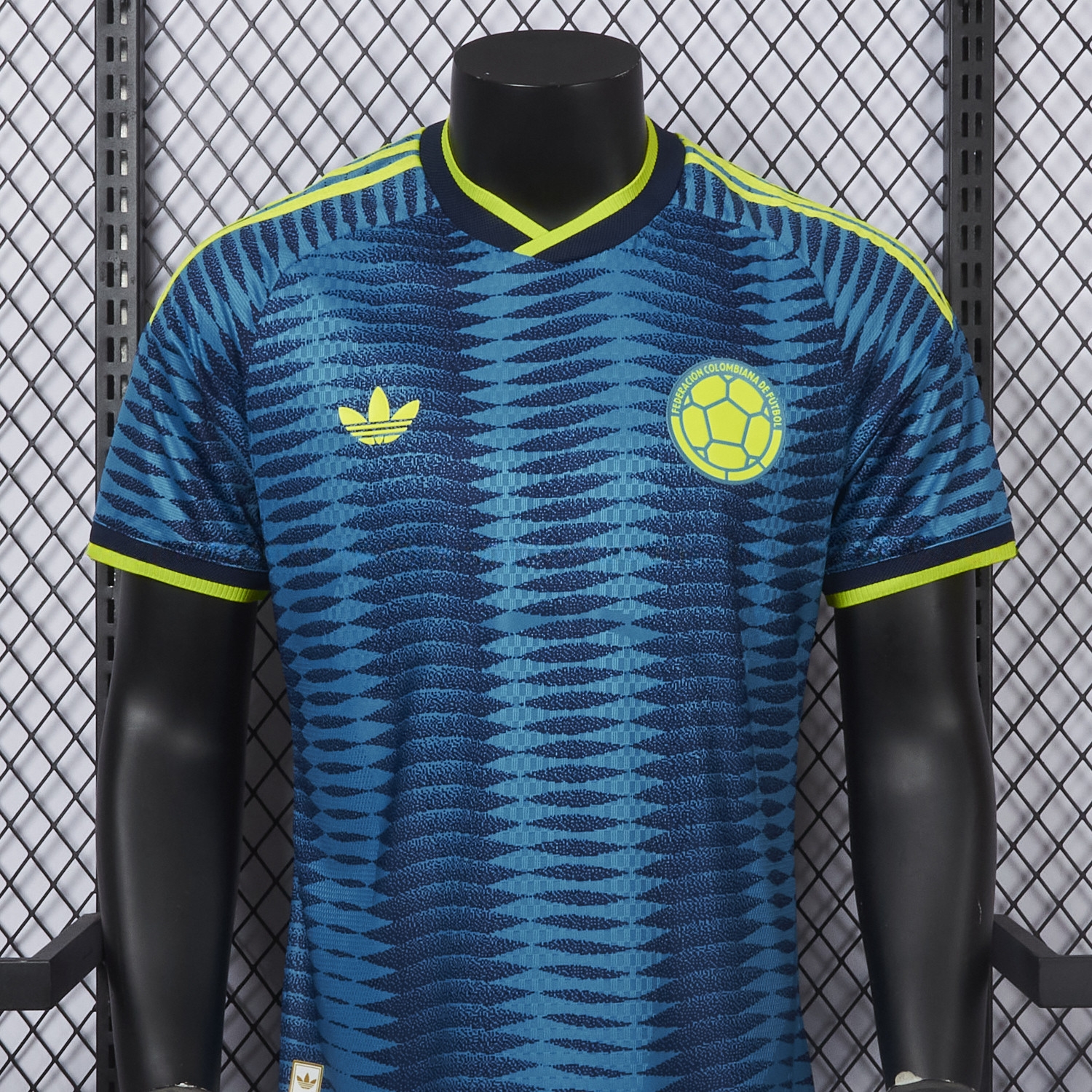 Colombia 2026 Away Blue Jersey - Player Version - UnitedFutballJersey