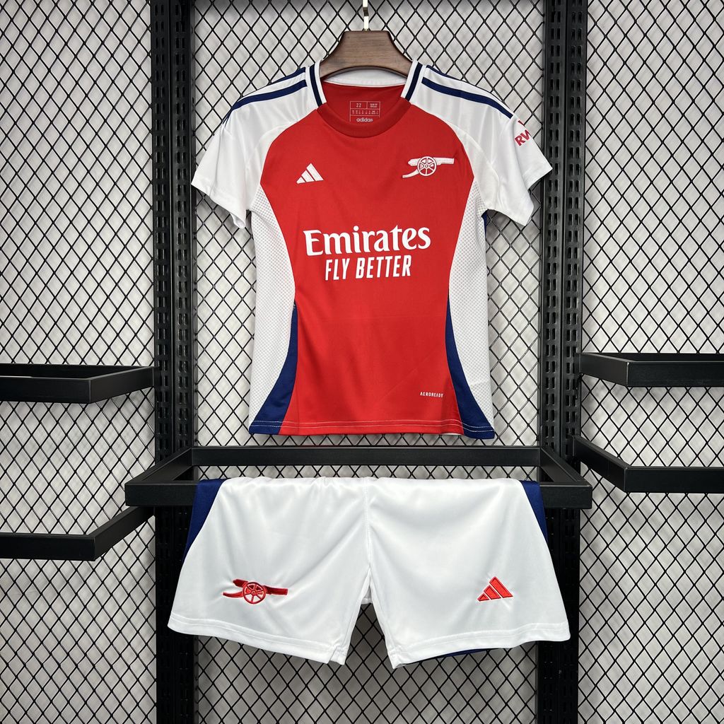 2024/2025 Arsenal Home Football Shirt 1:1 Thai Quality Kids Size