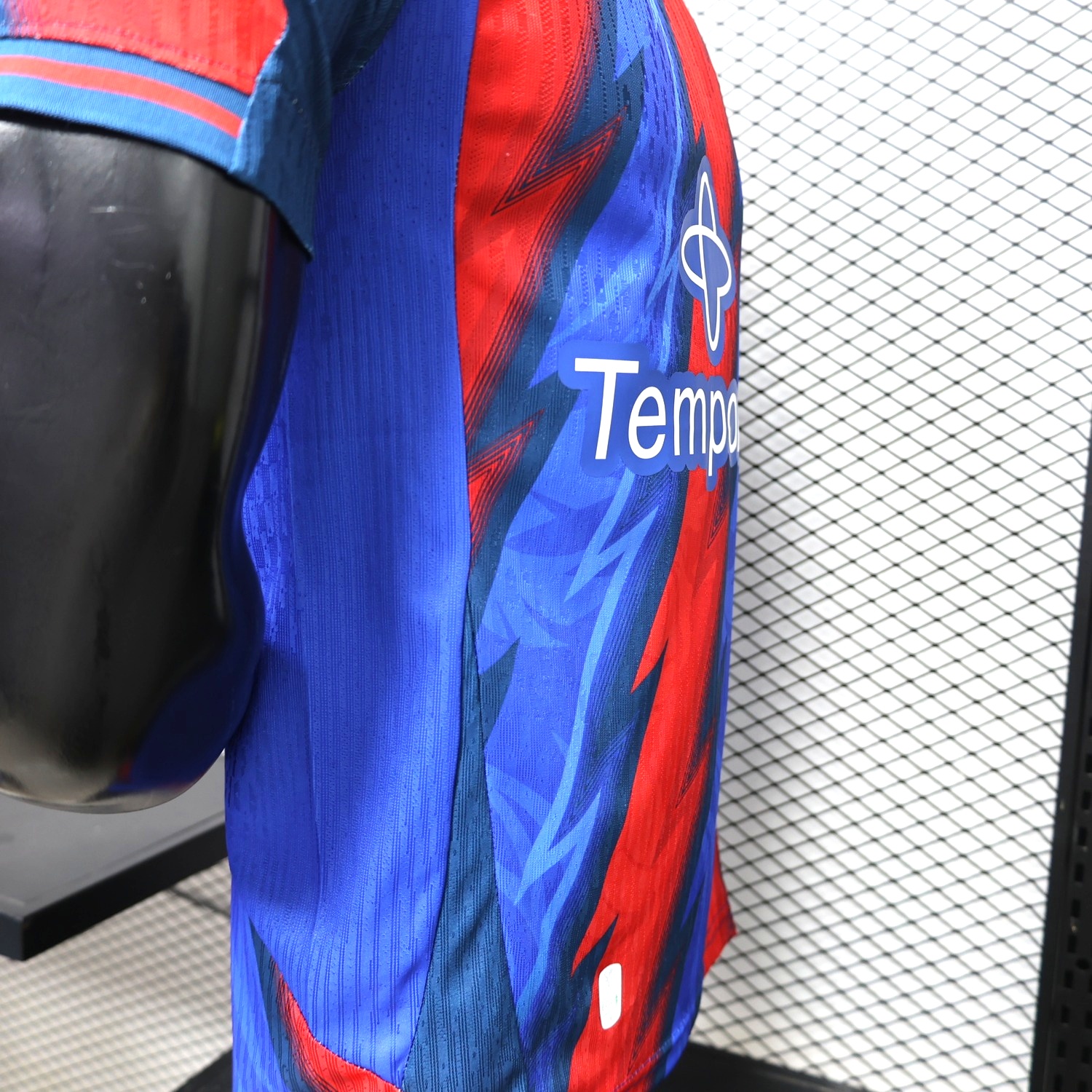 Crystal Palace 26-27 Third Red Blue Jersey - Player Version - UnitedFutballJersey