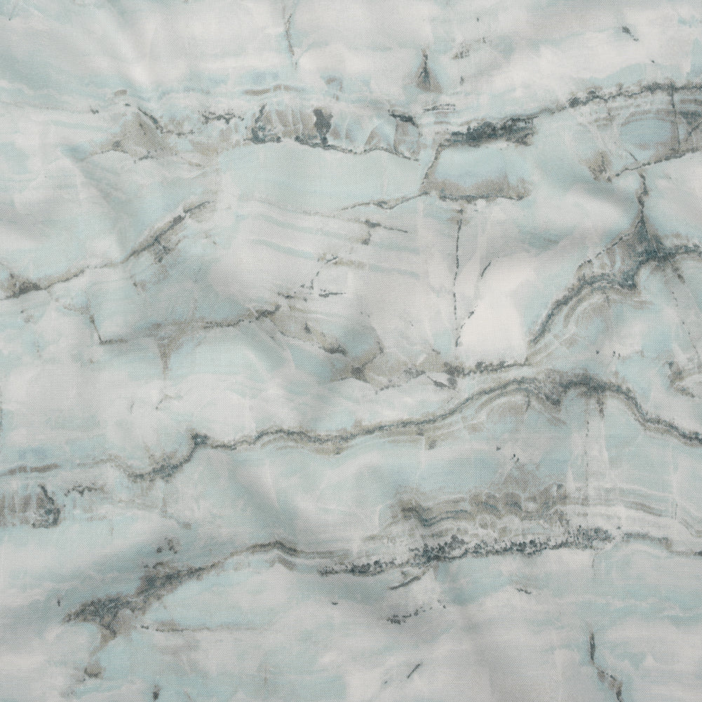 Stonehenge Quilting Cotton by Northcott - Prussian Marble 1 Abstract Cracked Stone - Surfaces Collection - Joann Fabrics