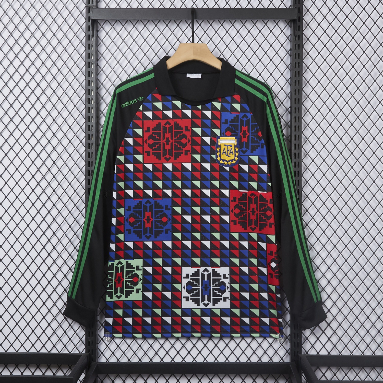 Retro Argentina 1990 Goalkeeper Long Sleeves Jersey - Fans Version - UnitedFutballJersey