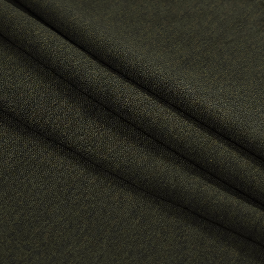 Bamboo Stretch French Terry - Heather Forest - Emei Collection - Joann Fabrics