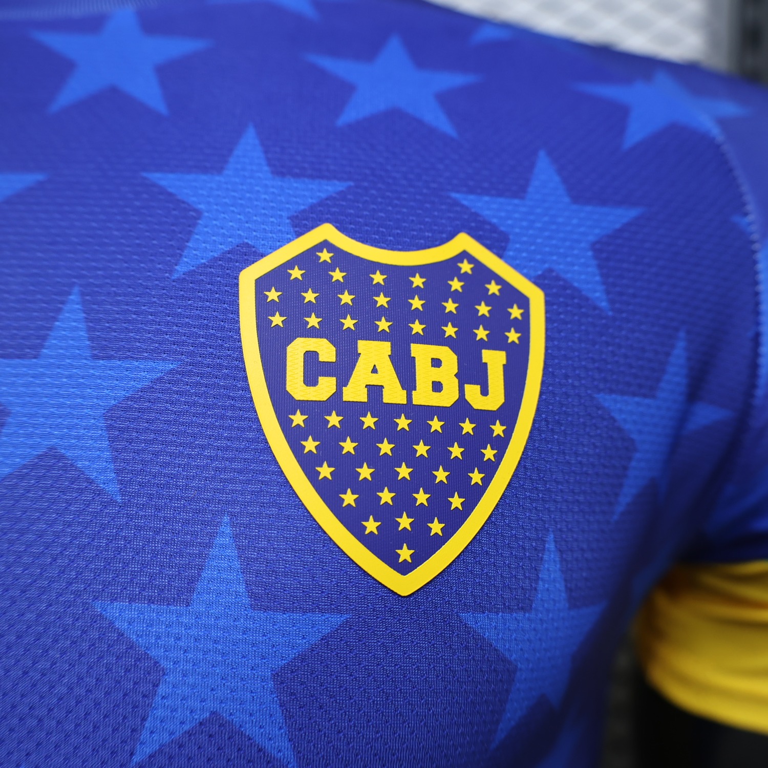 Boca Juniors 26-27 Yellow Blue Stars Special Jersey - Player Version - UnitedFutballJersey