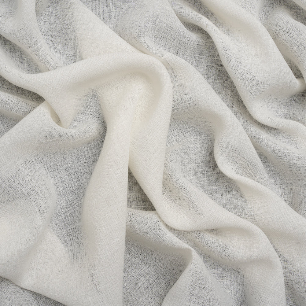 Slubbed Gauzy Drapery Sheer Fabric 118
