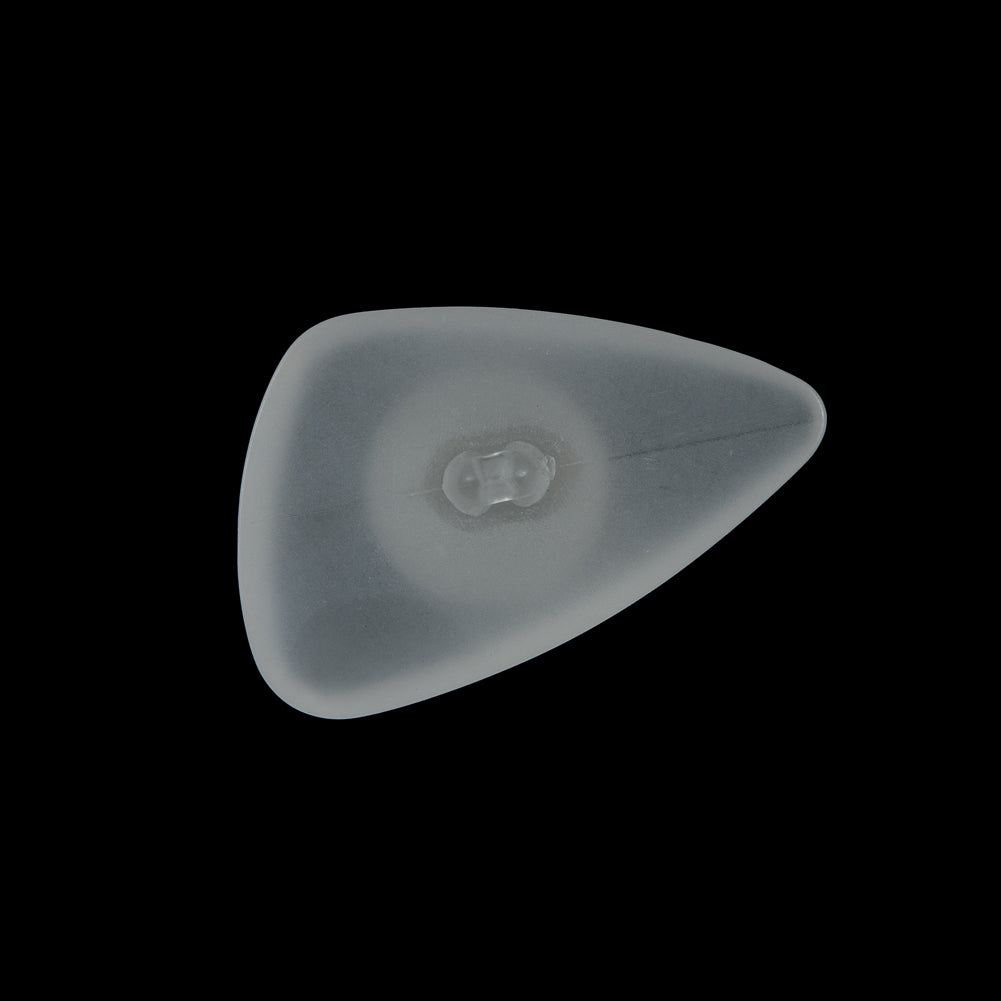 White Frosted Shank Back Button - 1.75