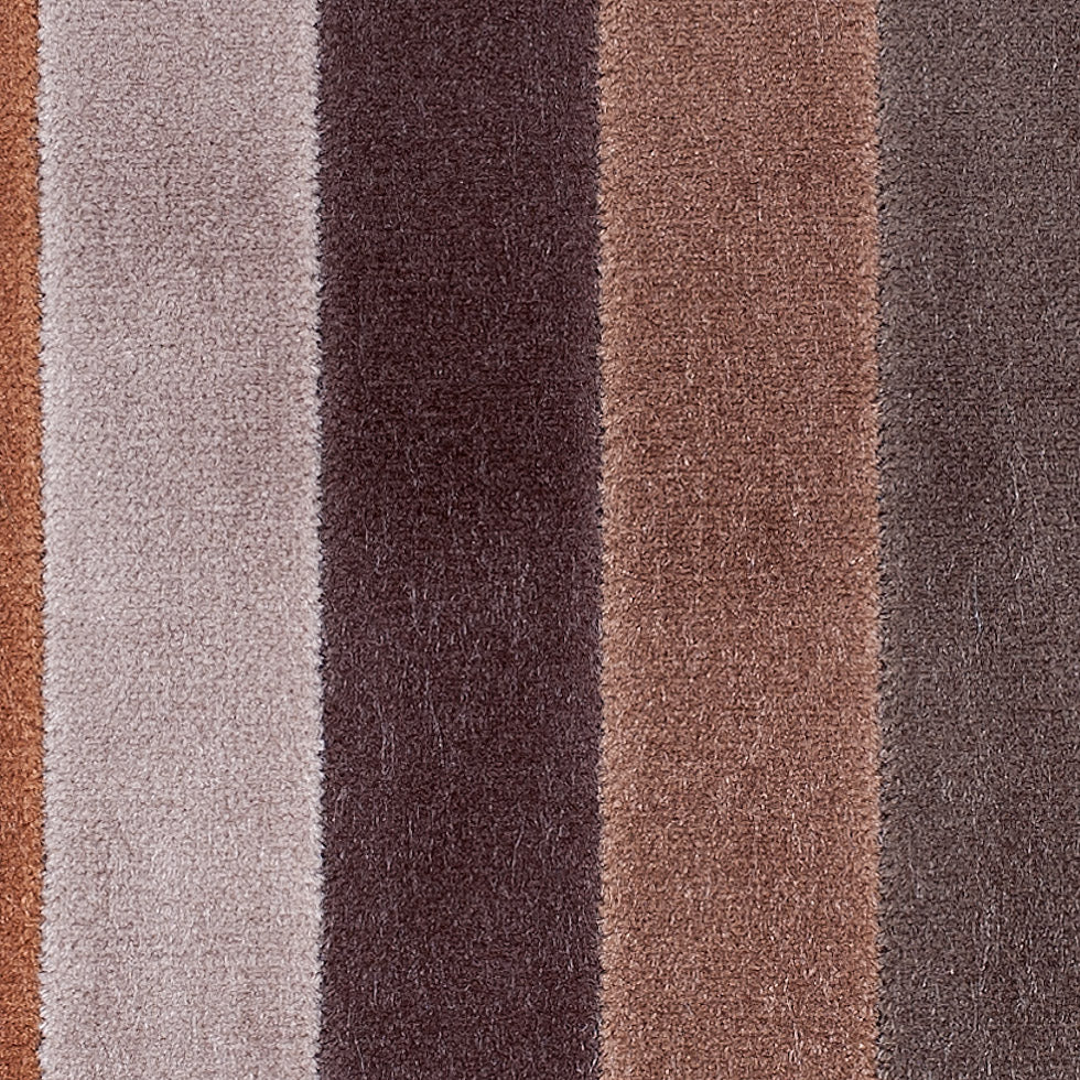 Dark Earth Tones Striped Velvet - Joann Fabrics