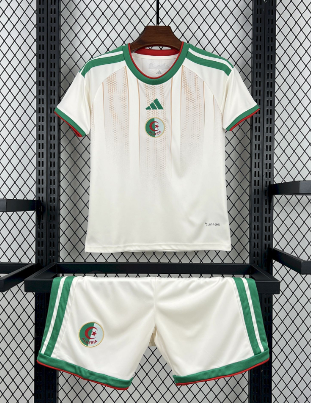 2026 Algeria National Team Home Football Jersey 1:1 Thai Quality Kids Size