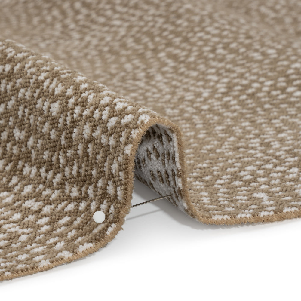 Upholstery Chenille - Perfect Taupe Spotted - Remus Collection - Joann Fabrics