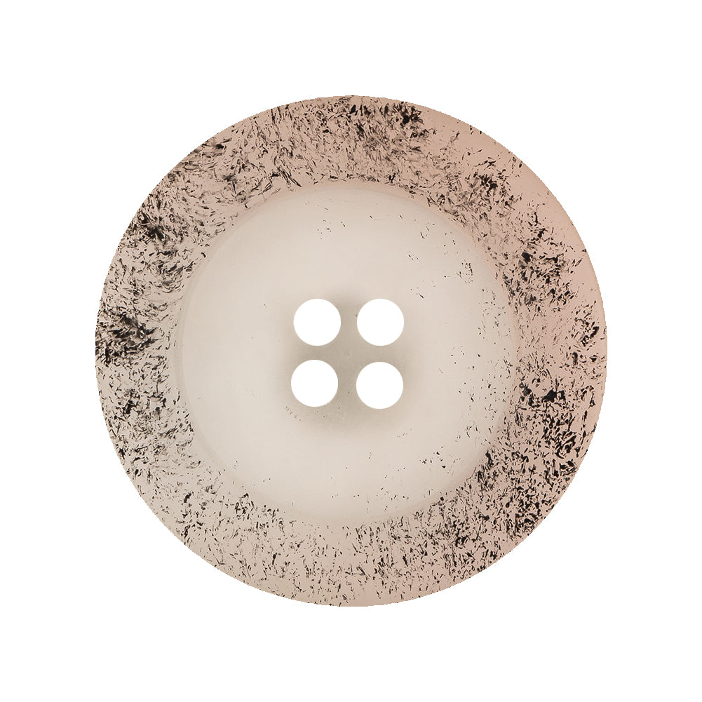 DL Sunlight and Black Speckled Translucent 4-Hole Button - 44L/28mm - Joann Fabrics