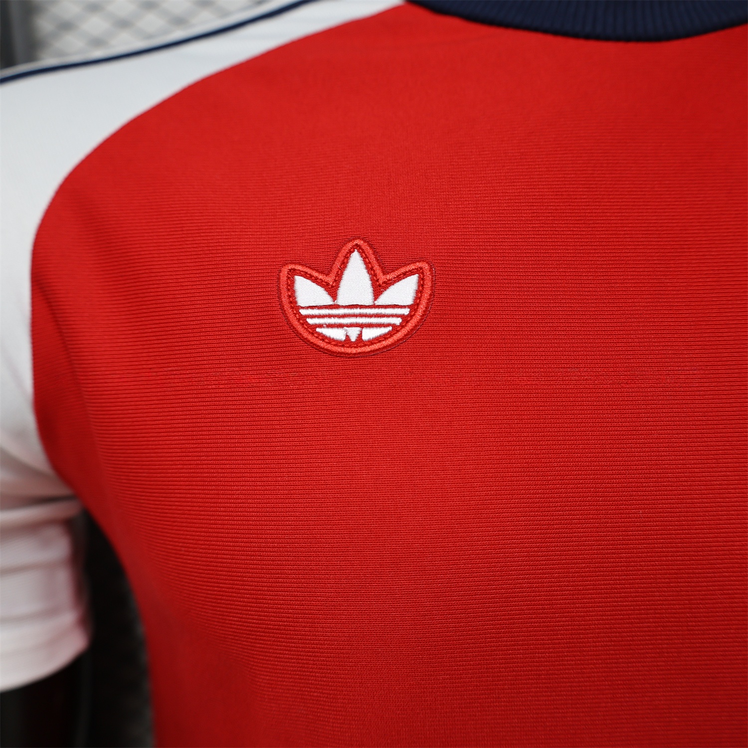 Arsenal 25-26 Red With White Casual Jersey - Player Version - UnitedFutballJersey
