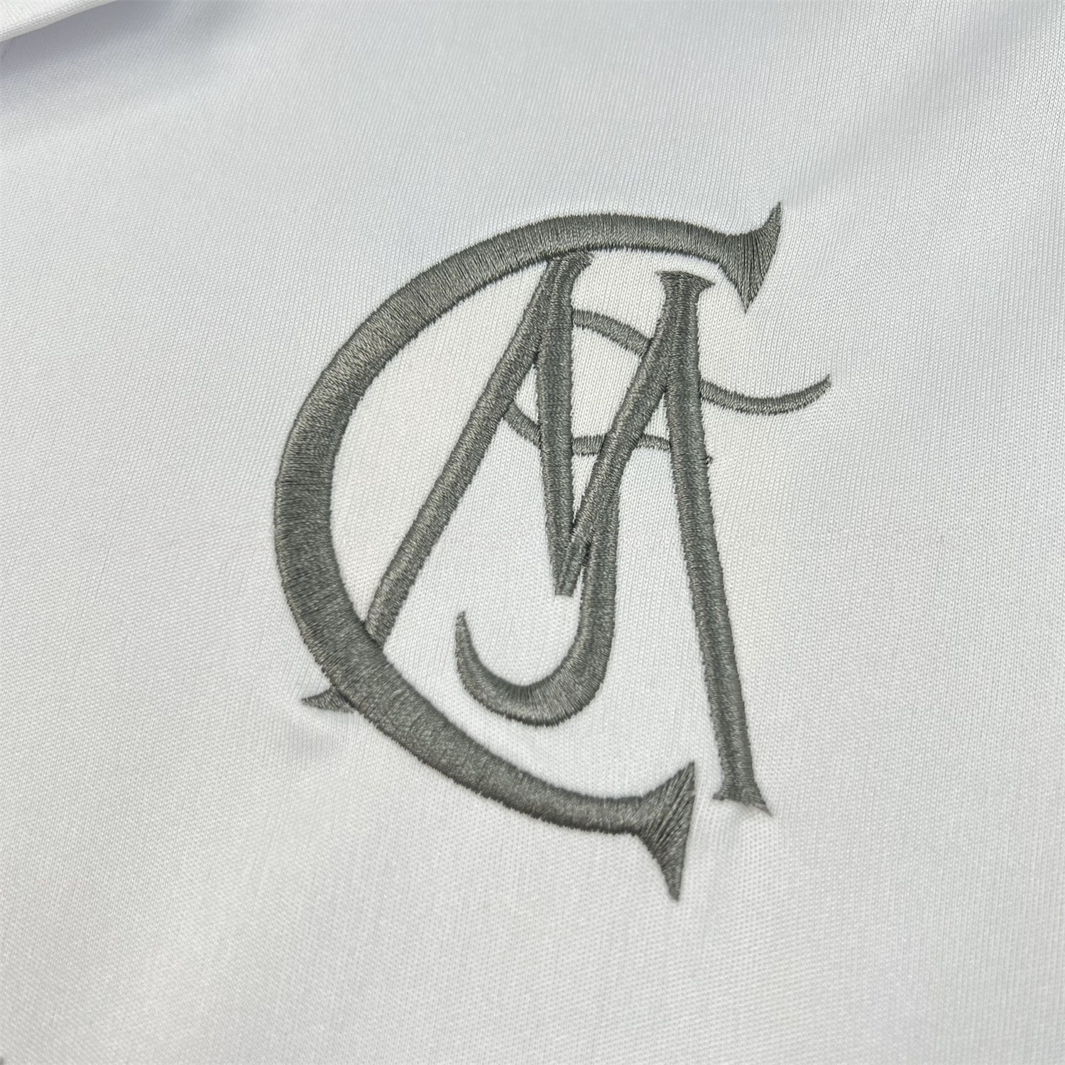 Real Madrid 26-27 White With Grey Accents Special Edition Jersey - Fans Version - UnitedFutballJersey