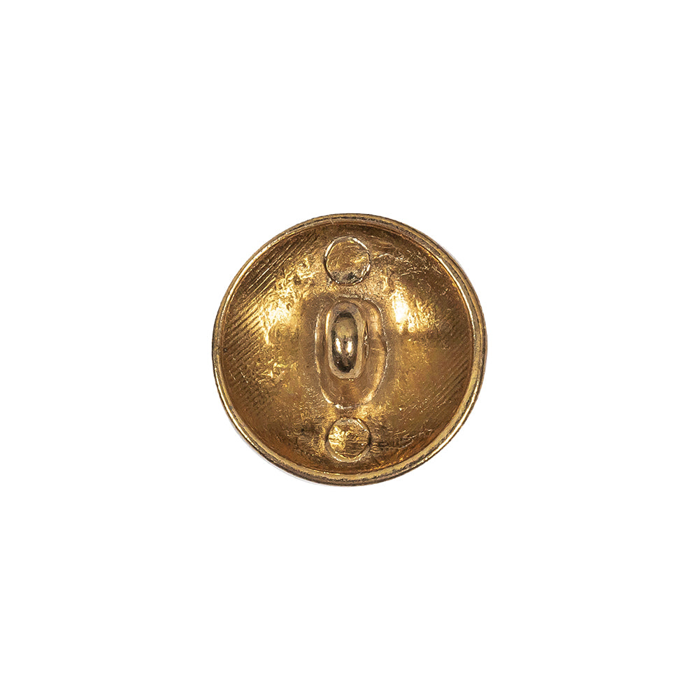 Italian Gold Coat of Arms Crest Metal Button - 24L/15mm - Joann Fabrics