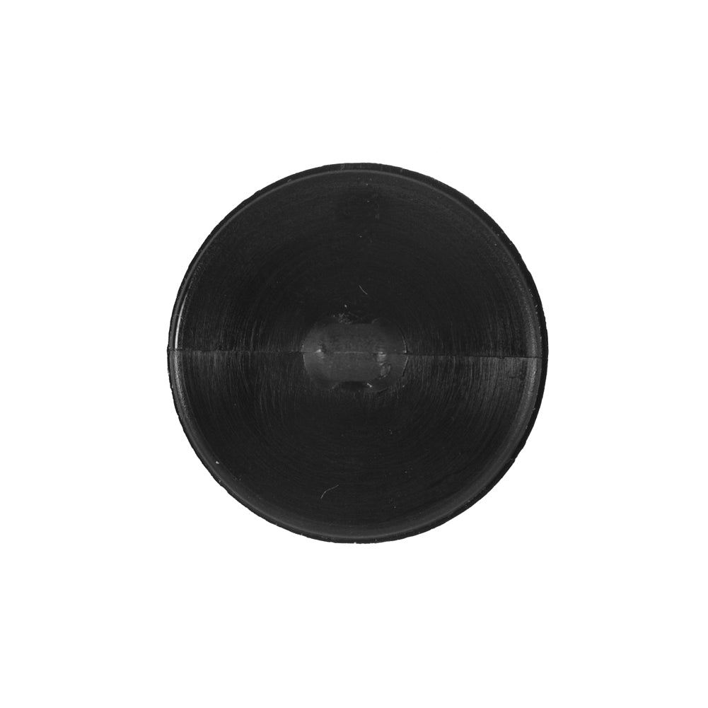 Black Plastic Button with Rhinestone Center - 36L/23mm - Joann Fabrics