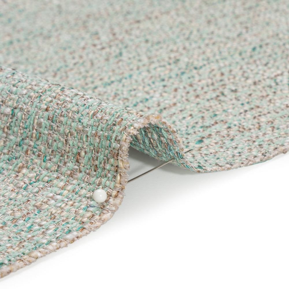 Tweed Upholstery Woven with Latex Backing - Spa - Heath Collection - Joann Fabrics