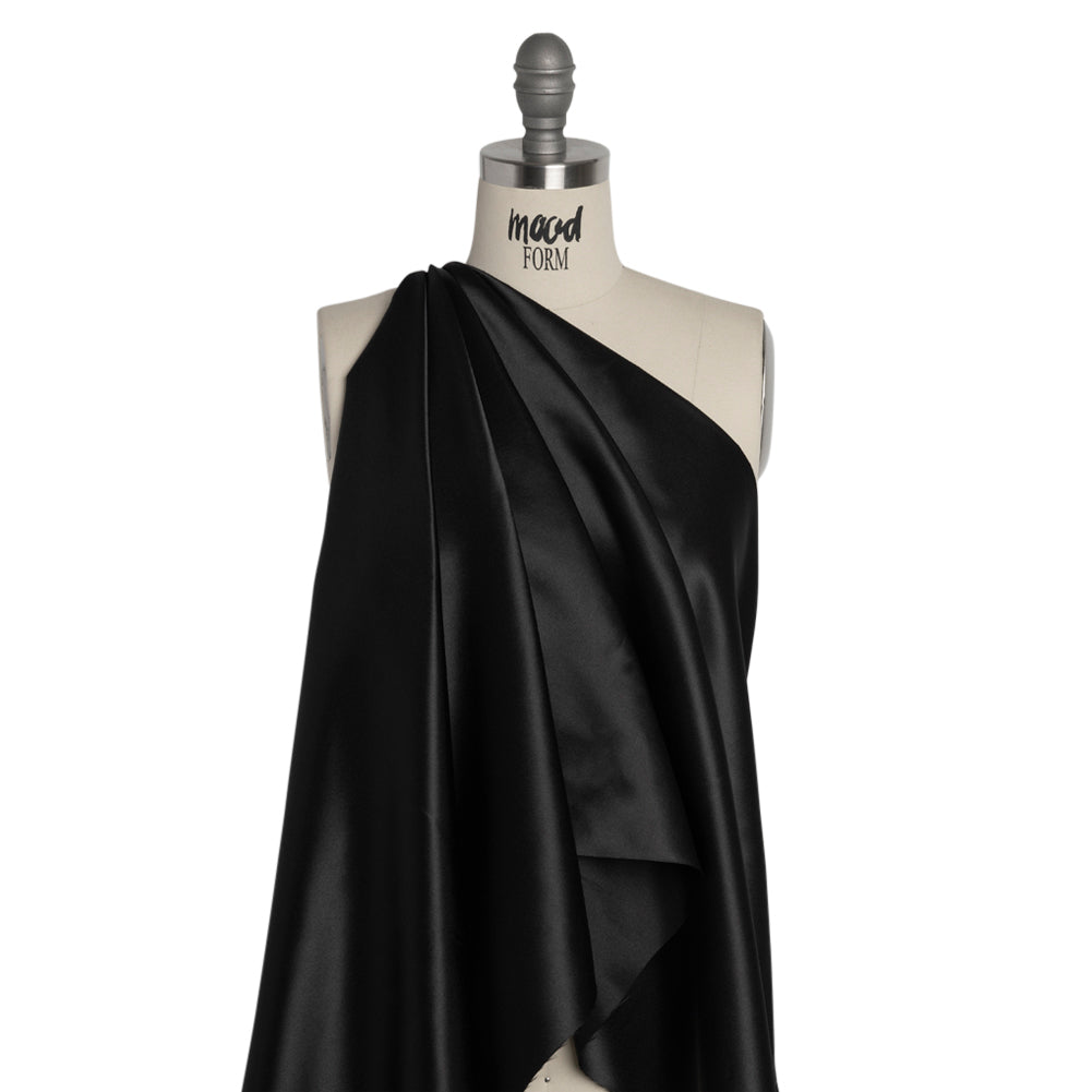 Polyester Satin - Black - Anas Collection by Mood - Joann Fabrics