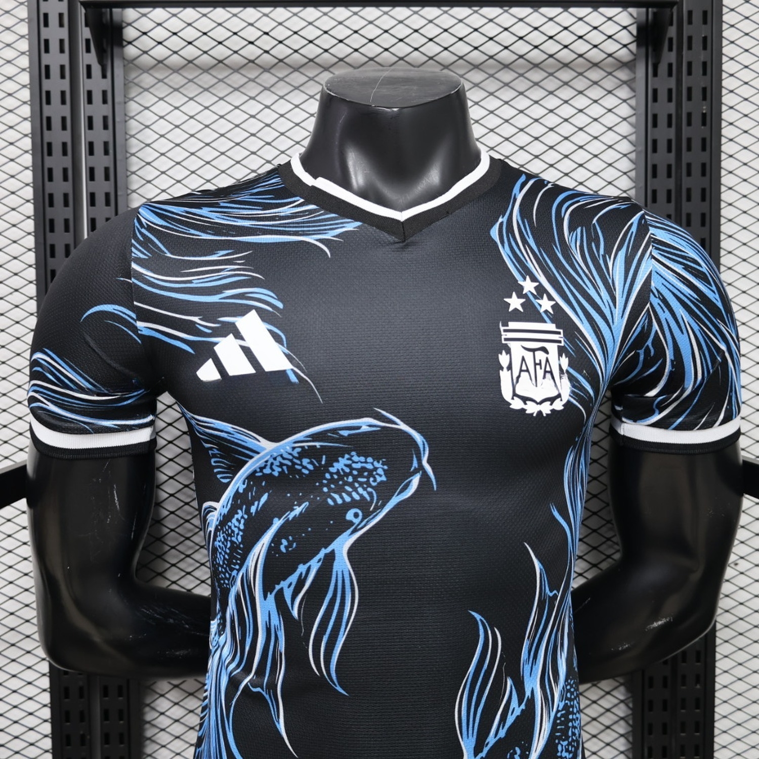 Argentina 2026 Black Blue Special Jersey - Player Version - UnitedFutballJersey
