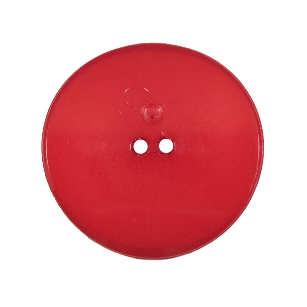 Italian Red Concaved Plastic 2-Hole - 44L/28mm - Joann Fabrics
