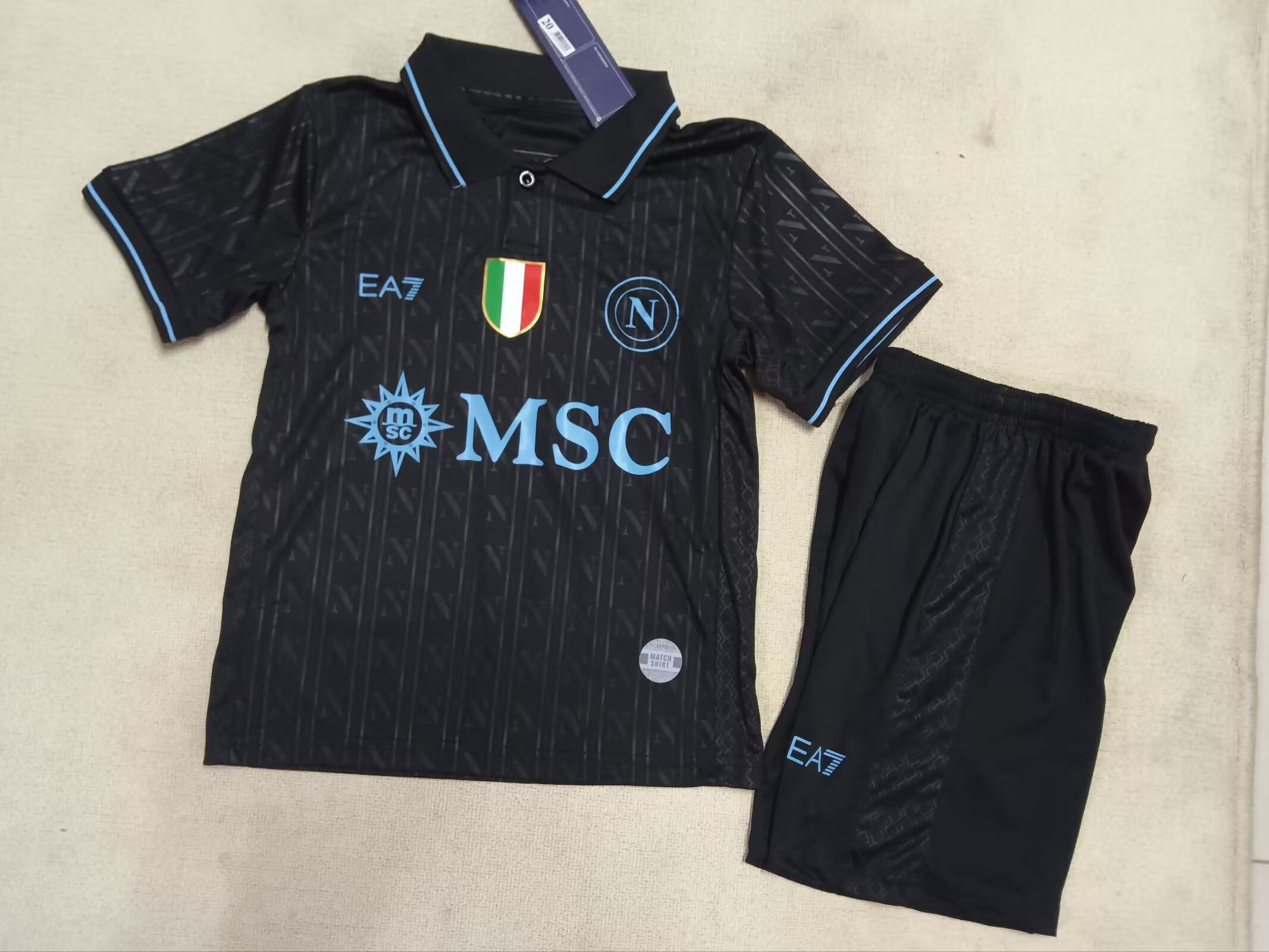 2025/2026 Napoli Third Away Football Jersey 1:1 Thai Quality Kids Size
