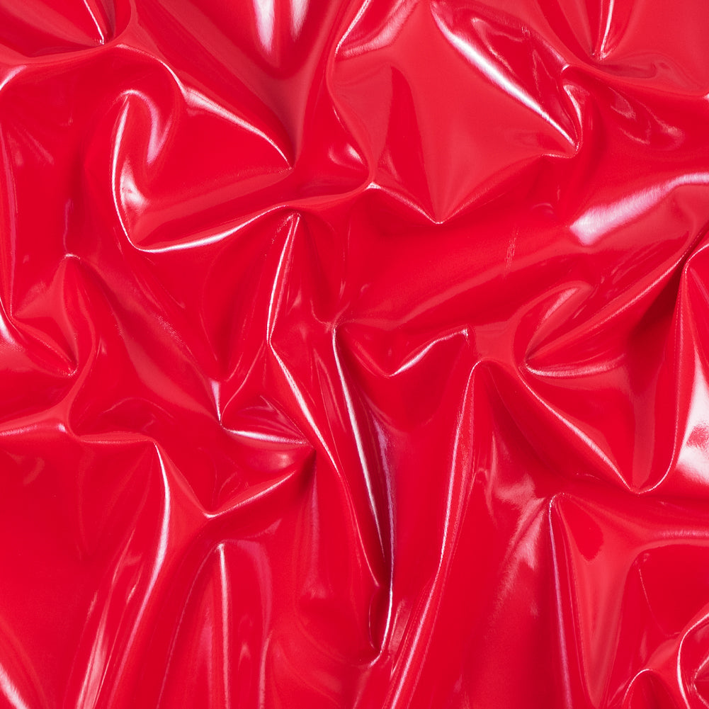 Flynn Red Glossy Stretch Imitation Latex - Joann Fabrics