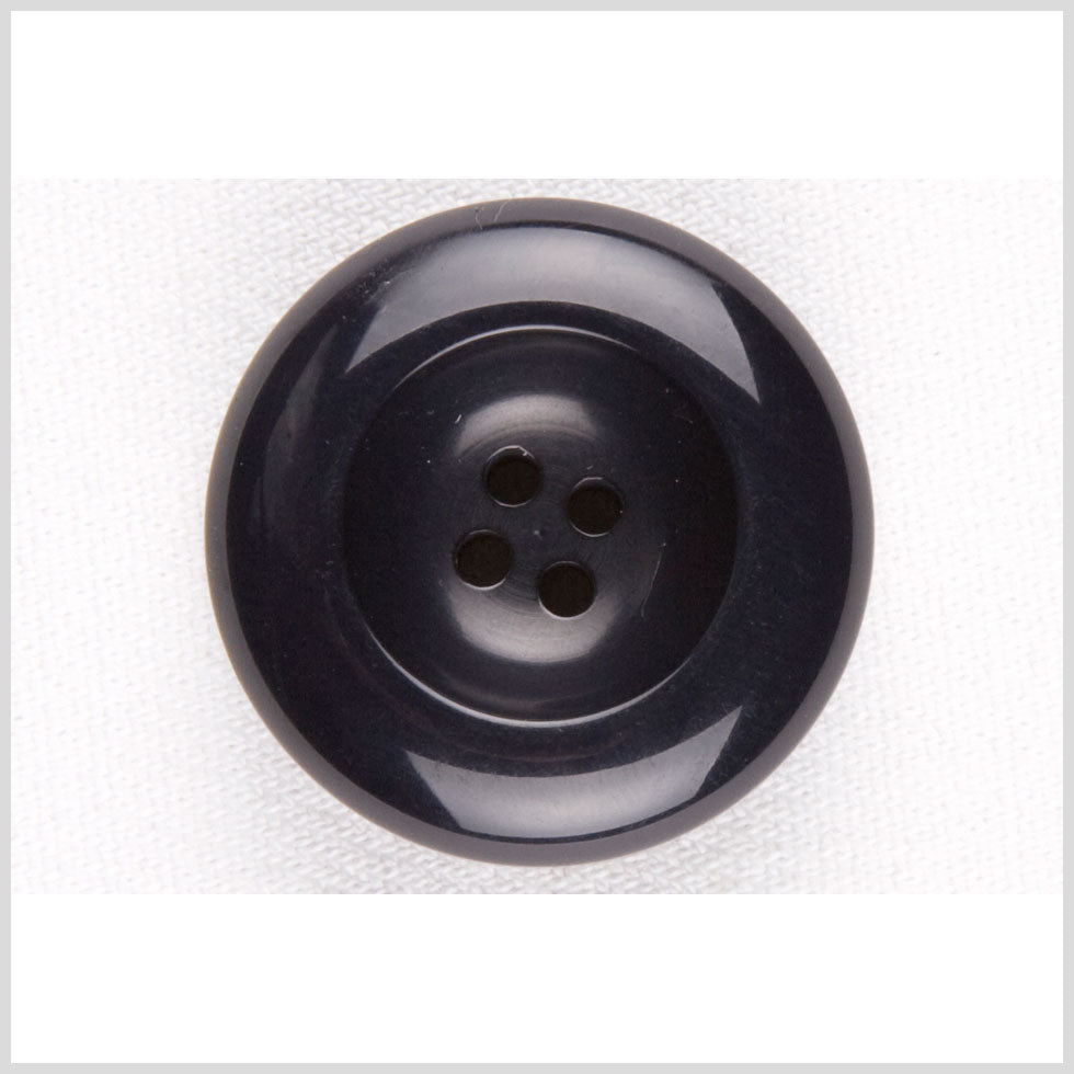 Plastic 4-Hole Button - 44L/28mm - Blue-Black Tire Rim - Joann Fabrics