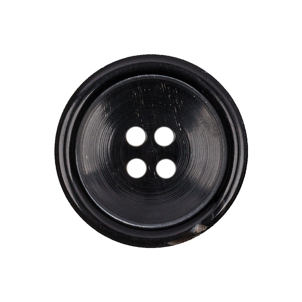 Black Horn Button - 40L/25.5mm - Joann Fabrics