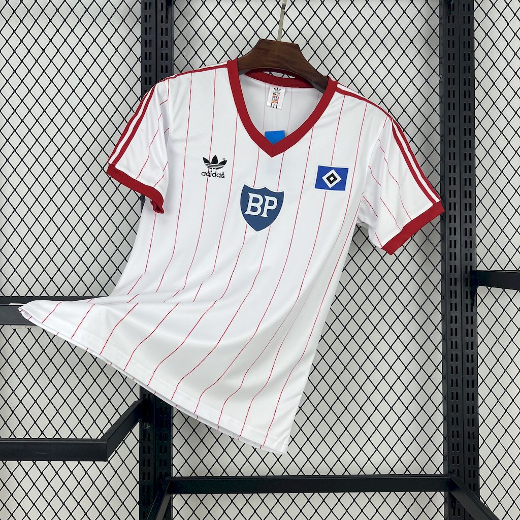 1983-1984 Retro Hamburger SV Home Football Jersey 1:1 Thai Quality