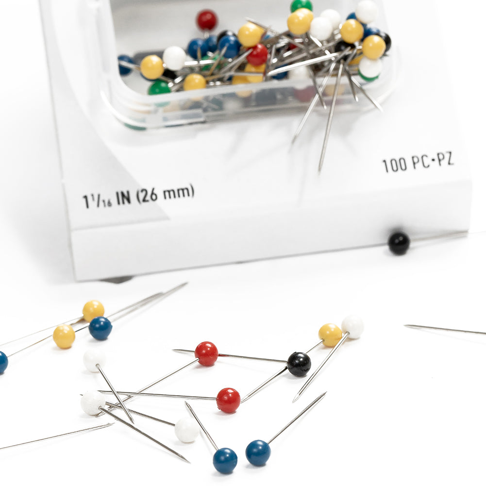 DRITZ 100 COL.BALL PINS 1-1/16 - Joann Fabrics