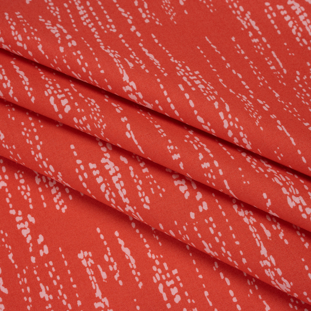 Printed Quilting Cotton by Ghazal Razavi for FIGO Studio - Coral Grass Patch - Seasons Basics Collection - Joann Fabrics