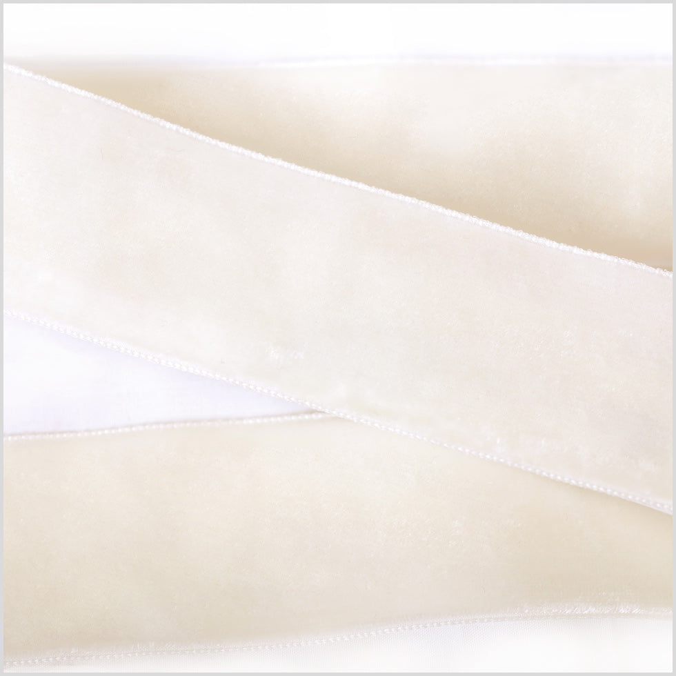 Double Faced Velvet Ribbon Made in Italy - 1.5