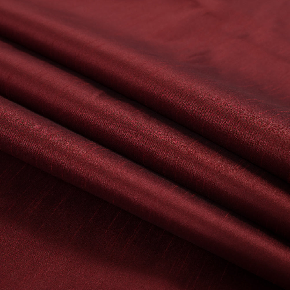 Polyester Shantung - Burgundy - Eirian Collection - Joann Fabrics