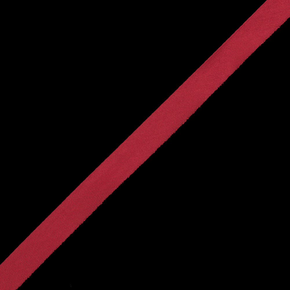 Red Foldover Bias Binding Tape - 0.5