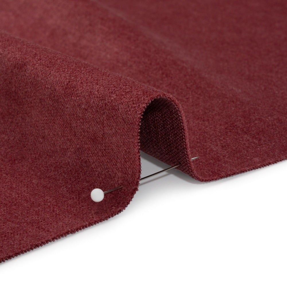 Polyester and Cotton Upholstery Velvet - Merlot - Corry Collection - Joann Fabrics